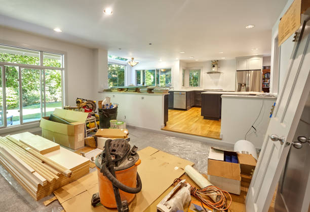 Professional Kitchen Island Installation technician working in Stillwater, MN